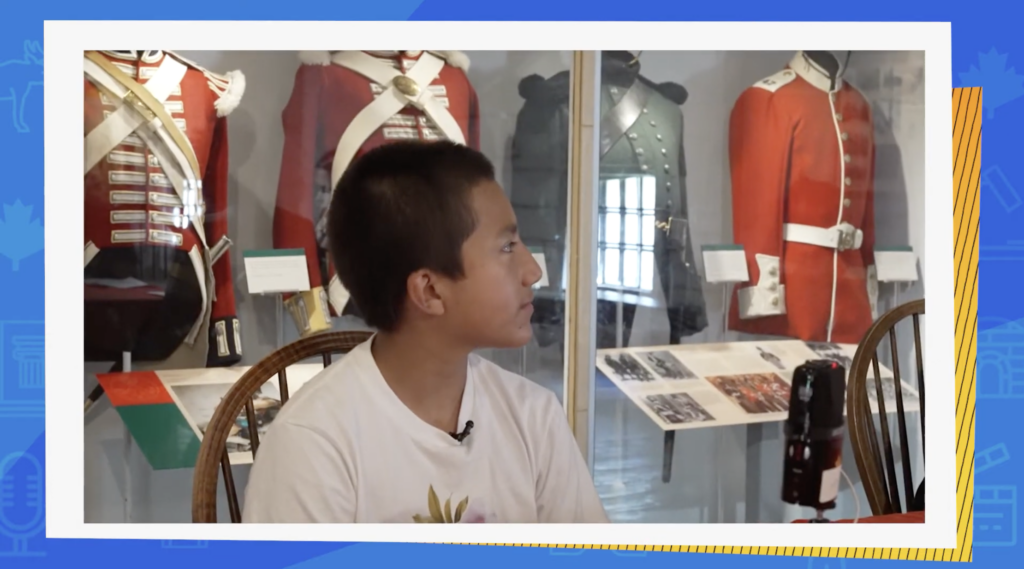 Click on the picture to watch "It’s Been A While - Fort York National Historic Site" with Aaron and Noah.